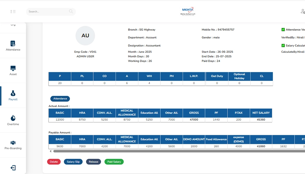 Payroll Management